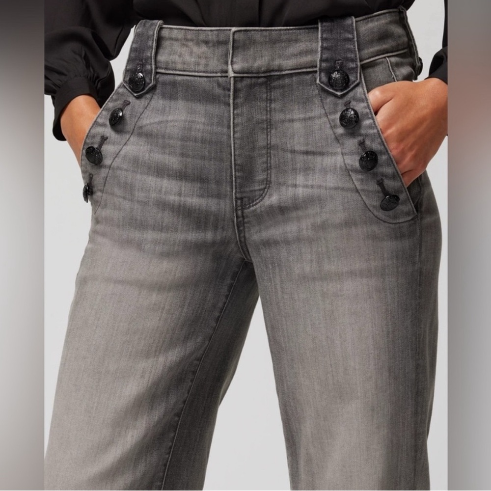 White House Black Market High-Rise Mariner Wide Leg Jeans